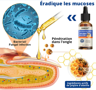 Traitement Naturel Anti-Mycose au Venin d’Abeille