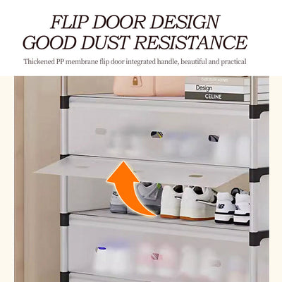 Etagère de rangement anti poussière à 5 niveaux