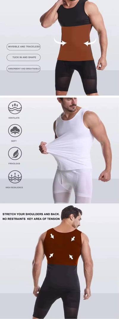 Gillet gainant homme