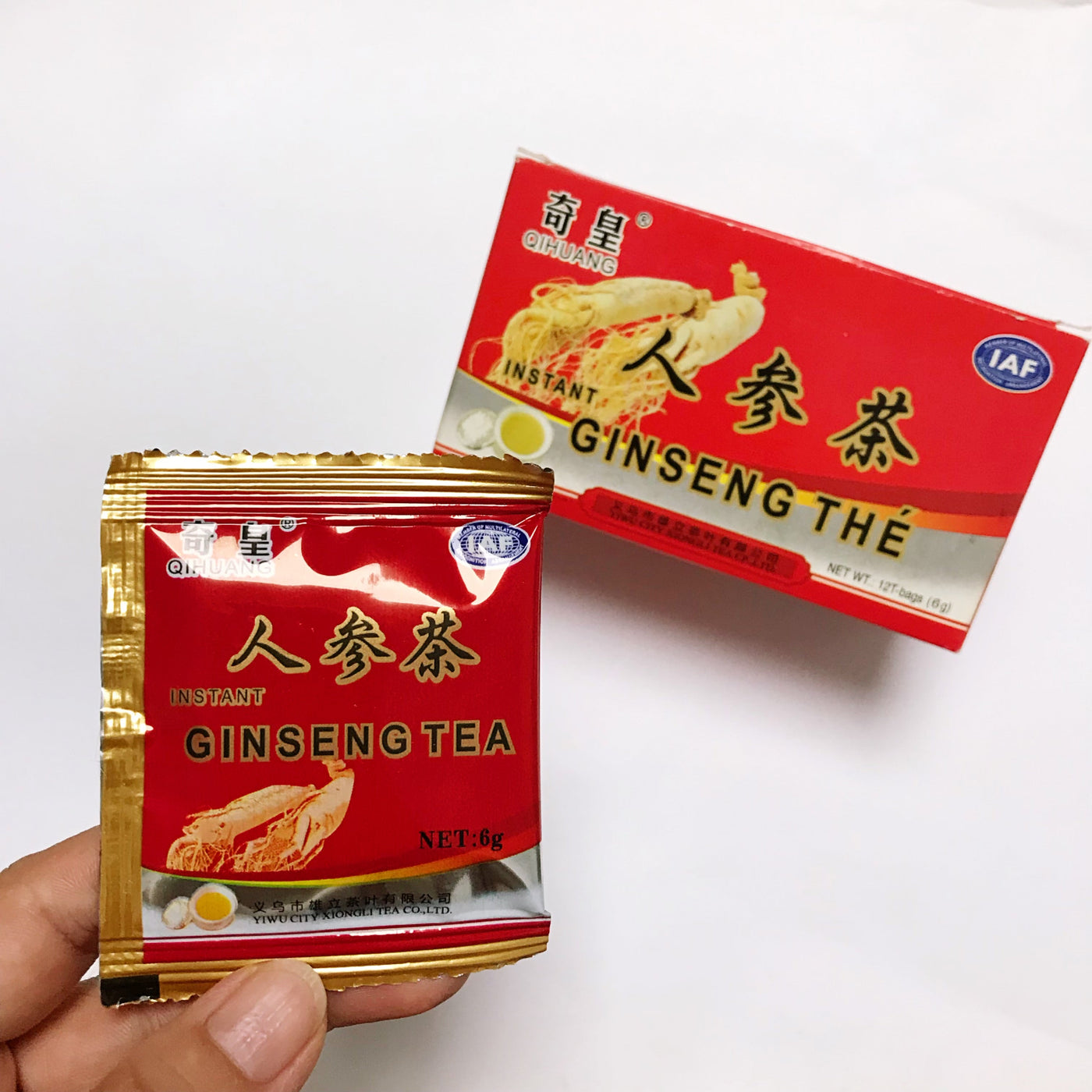Thé Ginseng pack de 12