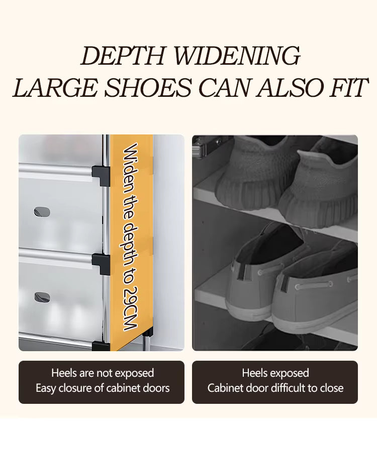 Etagère de rangement anti poussière à 5 niveaux