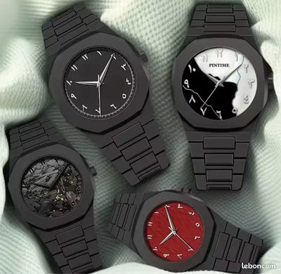 Montres Élégantes avec Chiffres Arabes – Design Moderne et Raffiné