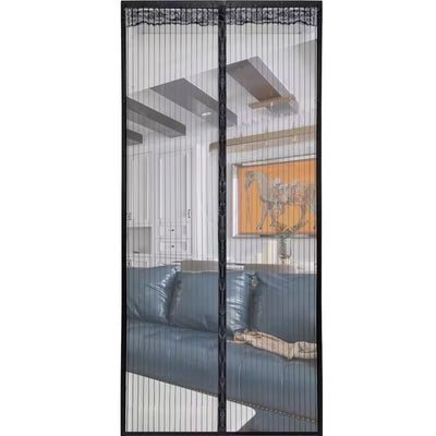 Rideau de porte anti moustisque magnétique