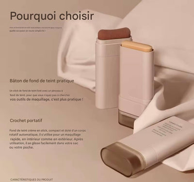 Stick de Fond de teint avec brosse intégré CIV
